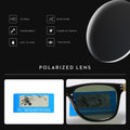 Long Keeper Polarized Bamboo Sunglasses