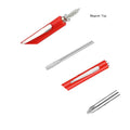 Two-Use Pocket Screwdriver Set With Clip Double End
