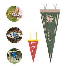 Felt Triangle Camp Flags