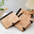 Basswood Loose-leaf Handmade DIY Commemorative Book