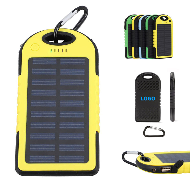 4000Mah Solar Power Phone And Electronics Charger