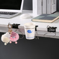 Portable Metal Desktop Cup Holder/ Cup Stand/ Long Tail Clip