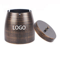 Versatile Ashtray With Lid And Smoke Pillar
