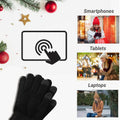 Knitted Smart Touchscreen Gloves-Full Color
