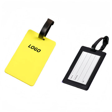 Colorful Soft Rubber Airplane Boarding Pass Hangtag