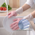 Kitchen Cleaning Skin-Friendly Household Dishwashing Gloves