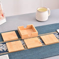 Bamboo Puzzle Coaster Set