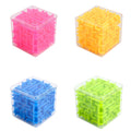 Mini 3D Maze Cube with Rolling Ball