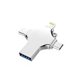 128GB MultiFunction 4 In 1 USB Flash Drive
