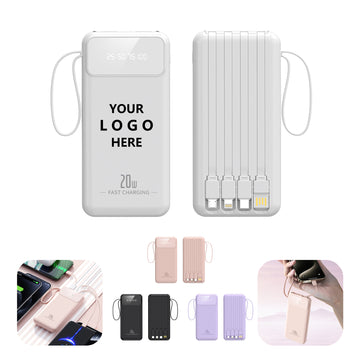 With Cord 10000mAh Mobile Power