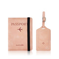 RFID Blocking Credit Card Holder And Luggage Tag Set