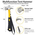 Camping Hammer with Safety Ropes