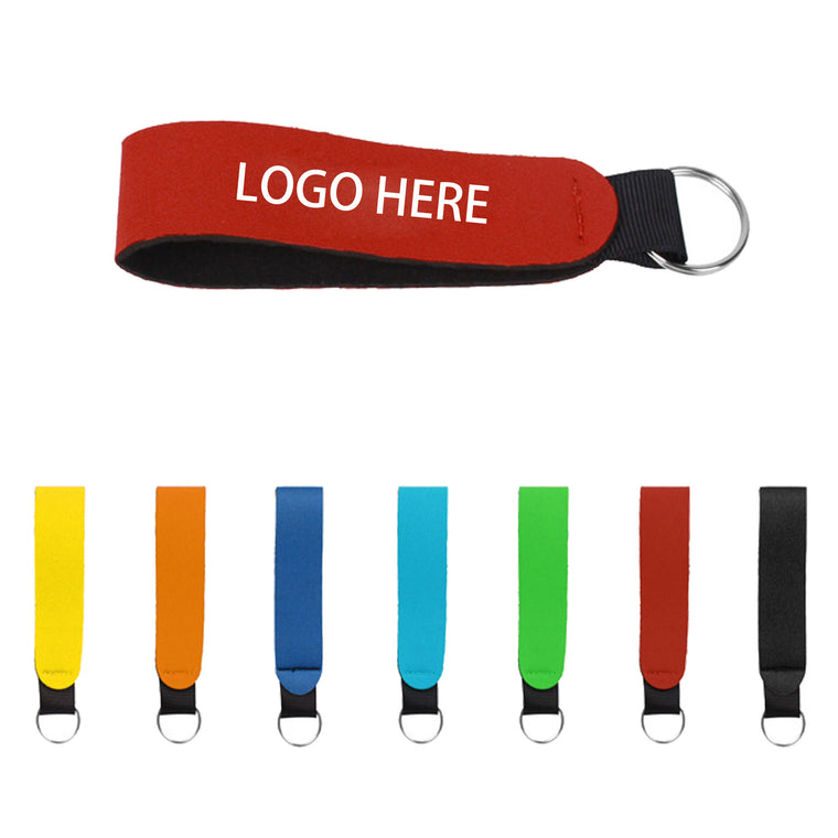 Neoprene Floating Keychain