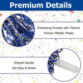 Metallic Cheer Pom Pom Shiny Foil Handheld Spirit