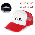 5-Panel Structured Cotton & Mesh Fabric Low Profile Cap