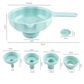 7 In 1 Multifunctional Kitchen Funnel Set For Filling Bottle