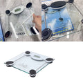 Transparent Digital Body Weight Scale