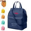 Large Capacity Waterproof Insulated Crossbody Lunch Bag