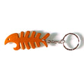Fish Bone Bottle Opener Keychain
