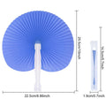 Folding Round Paper Fans