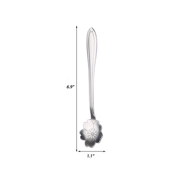 6.9" Sakura Flower Shape Stainless Steel Coffee Spoon