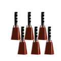 9" Metal Cheering Cow Bell With Handle