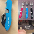 4-in-1 Portable Stainless Steel Cutlery