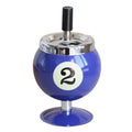 Creative Billiards Shaped Ashtrays Windproof Metal Ashtray