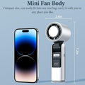 Portable Handheld Cooling Ice Fan