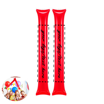 Two-Pack Inflatable Cheerleading Sticks