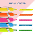 2 In 1 Highlighter Ballpoint Pen