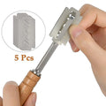 Wooden Handle Bread Slicing Knife Stainless Steel