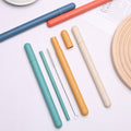 Removable Wheat Straw Straws