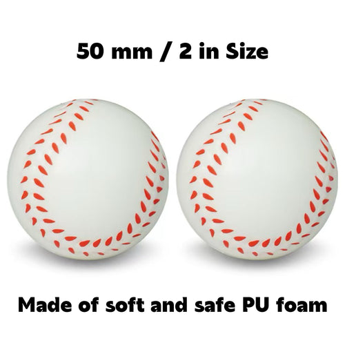 2" Mini Baseball Stress Reliever