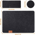 Personalized Felt Cloth Placemats Set