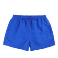Summer Solid Color Elastic Quick Dry Lightweight Beach Short
