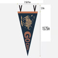 Mini Full Color Custom Felt Pennant
