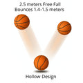 2.5'' Rubber Bouncy Basketball Kids Toy Ball