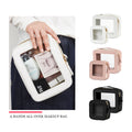 Square Alphabet Makeup Bag