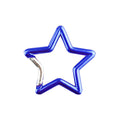 3 2/3'' Star-Shaped Carabiner Key Chain