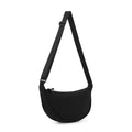 Unisex Nylon Waterproof Outdoor Leisure Half Moon Bag