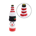 Christmas Wine Bottle Decoration