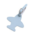 Airplane Shape PU Leather Luggage Tag