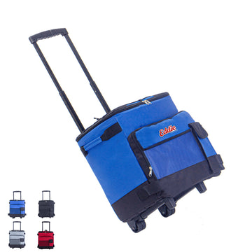 43L Insulated Cart Rolling Cooler