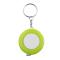 Retractable Double Sided Tape Measure Keychain Soft Ruler