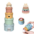 Baby Silicone Stacking Cups Toy