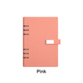 Refillable Leather A5 Loose Leaf Notebook