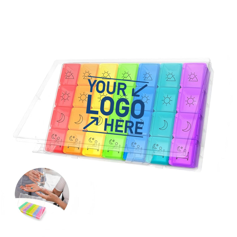Weekly Pill Dust-Proof Travel Organizer