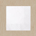 White 2 Ply Beverage Napkin