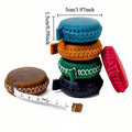 1.5M/60In Round Retractable Crazy Horse Leather Tape Measure